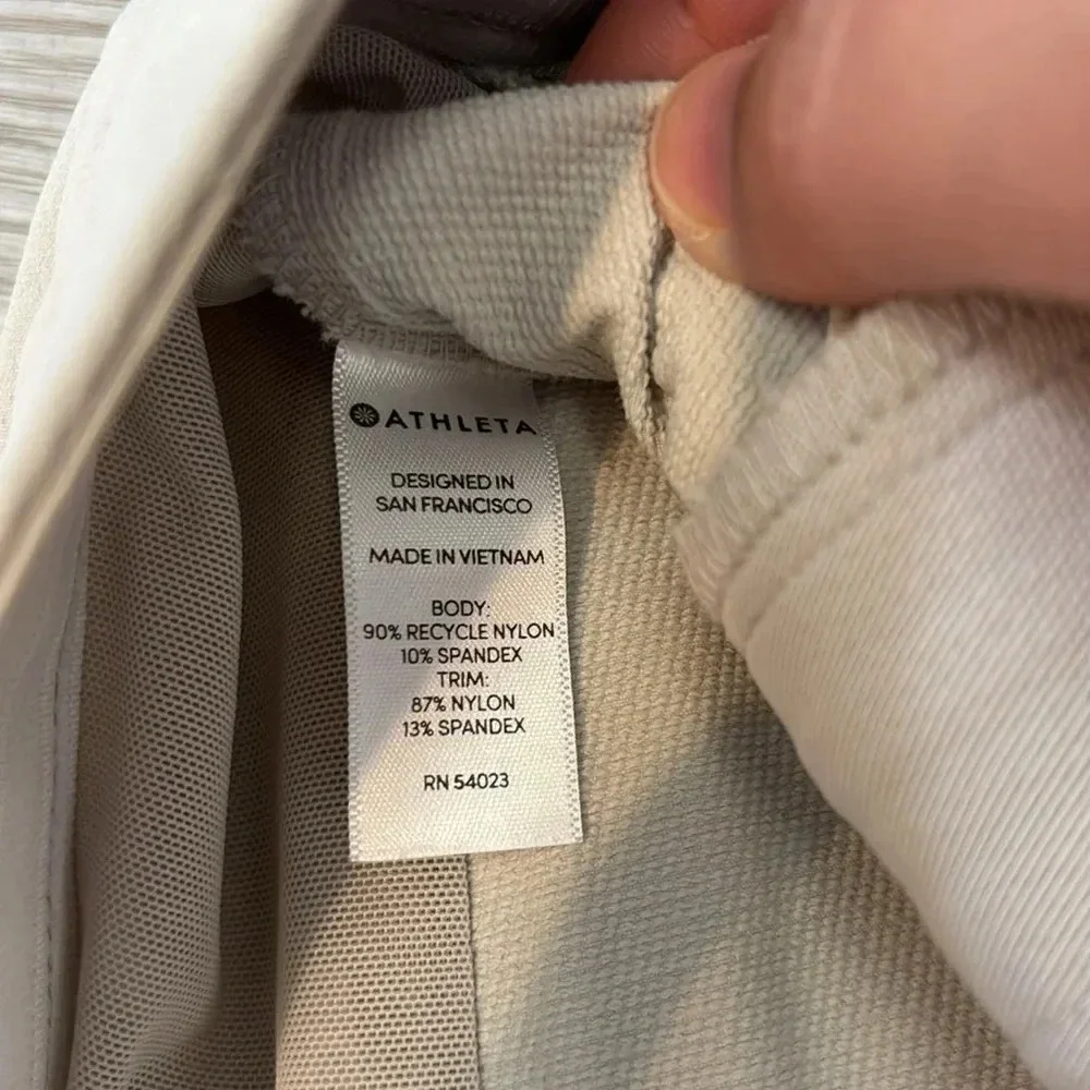 Athleta Wander Straight Pants in Birch Gray size 16